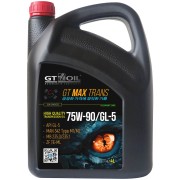 Масло трансмиcсионное GT MAX TRANS, SAE 75W-90, API GL-5 4л.